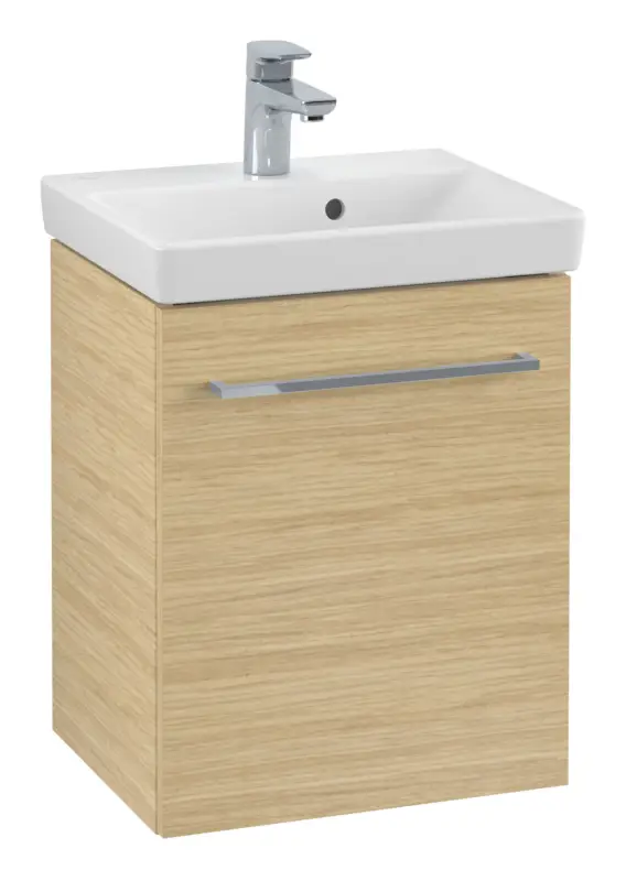 Villeroy & Boch Avento Waschbeckenunterschrank für Becken mittig 1 Tür Anschlag rechts 426 x 514 x 352 mm - Nordic Oak Jetzt Bestellen