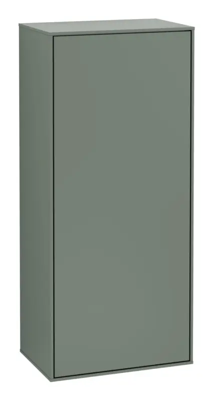 Finale Aktion Villeroy & Boch Finion Seitenschrank 1 Tür Anschlag links 418 x 270 x 936 mm - Olive Matt Lacquer