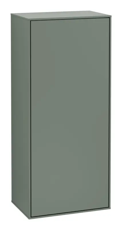 Sichere Zahlung Villeroy & Boch Finion Seitenschrank 1 Tür Anschlag rechts 418 x 270 x 936 mm - Olive Matt Lacquer