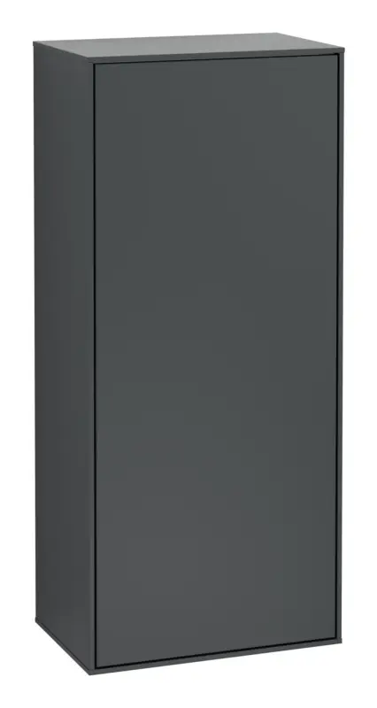 Villeroy & Boch Finion Seitenschrank 1 Tür Anschlag rechts 418 x 270 x 936 mm - Midnight Blue Matt Lacquer Garantierte Lieferung