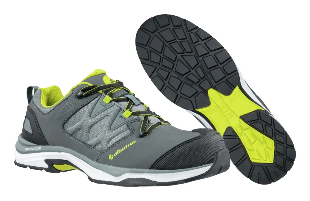 Top-Seller Albatros Sicherheitshalbschuh Ultratail Grey Low 646210, S3, ESD, HRO, SRC, Größe 39(Verpackungseinheit: 1Paar)