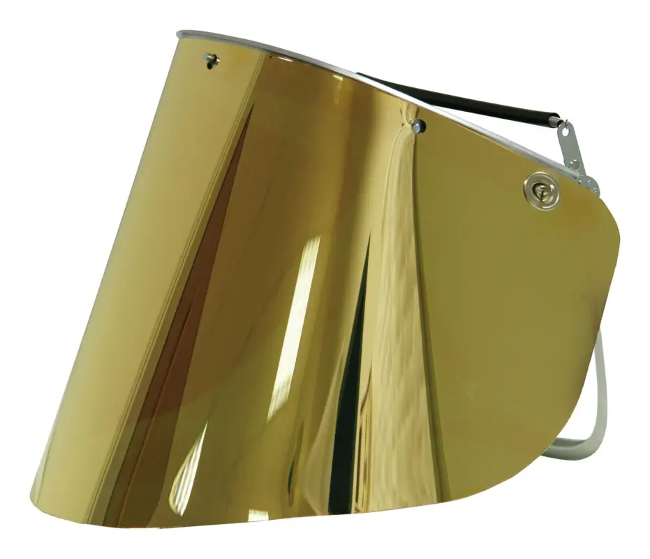 Aschua Schutzscheibe grün, PC, 500 x 250 x 1 mm, goldbedampft Billig