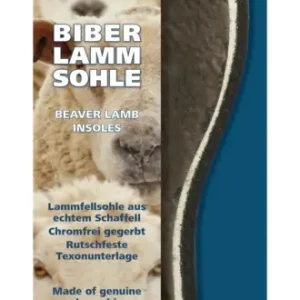 Neue Ware Barth Biber Lamm Sohle, Größe 46(Verpackungseinheit: 1Paar)