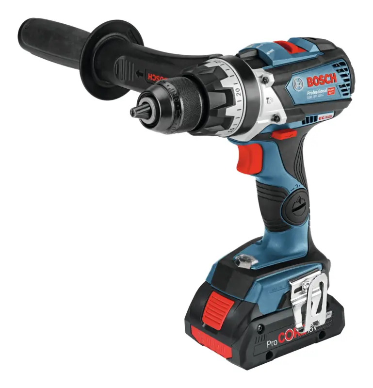Angebot Bosch Professional Akku-Schlagbohrschrauber GSB 18V-110 C Ohne Akku mit Zusatzhandgriff - im Karton