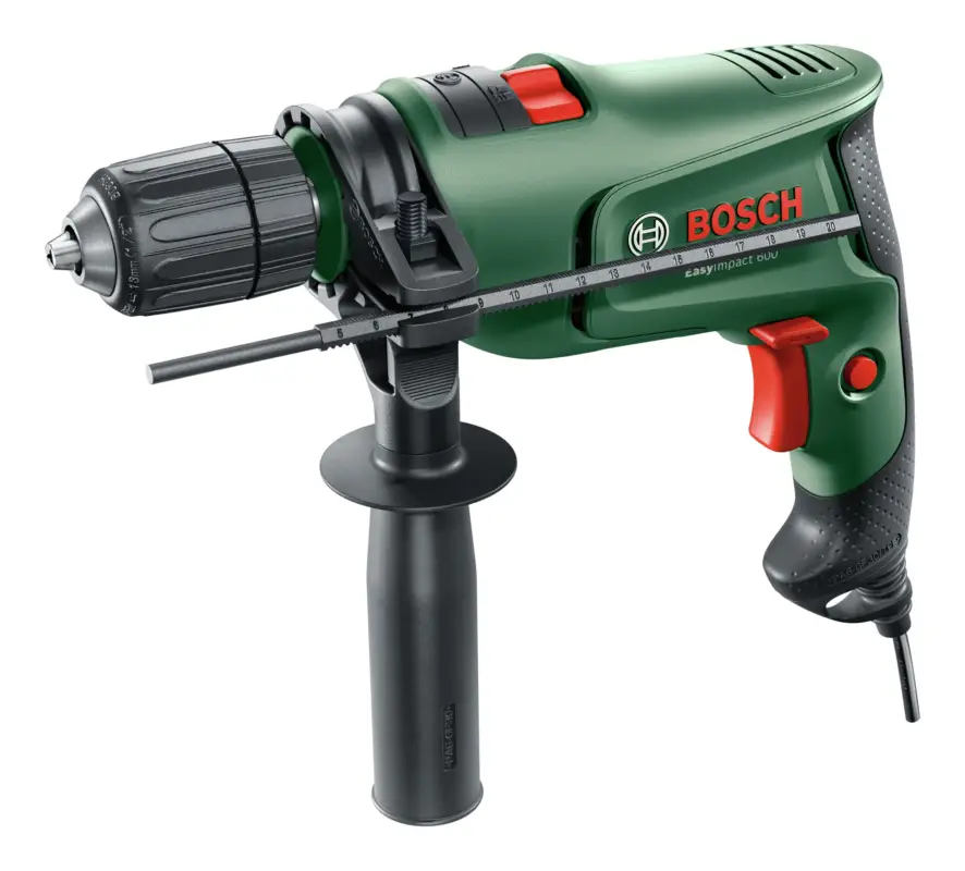 Aktuell Bosch Schlagbohrmaschine EasyImpact 600 - im Tragekoffer