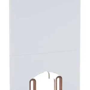Neu Im Sortiment Geberit AquaClean Sela/AquaClean Mera Designplatte für WC-Aufsatz für Dusch-WC - Weiß Alpin