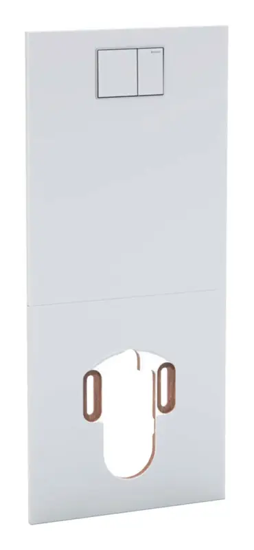 Neu Im Sortiment Geberit AquaClean Sela/AquaClean Mera Designplatte für WC-Aufsatz für Dusch-WC - Weiß Alpin