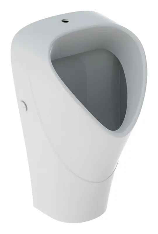 Geberit Renova Urinal Trigonal Zulauf oben Abgang hinten/unten - Weiß Neue Kollektion