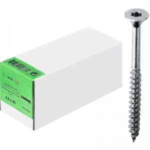 Bestseller E-NORMpro Spanplattenschraube Edelstahl Senkkopf A2 T10 ISR 3,5 x 25 KP(Verpackungseinheit: 200Stück)