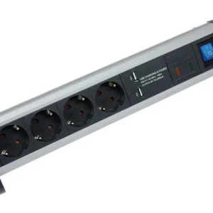 AS Schwabe 6-fach Steckdosenleiste Alux mit 1,5m Zuleitung Saisonangebot