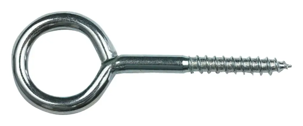 Markenware Hermann Lohmann Art. 1 Ringschraube verzinkt 1 / 20 x 12 mm(Verpackungseinheit: 100Stück)
