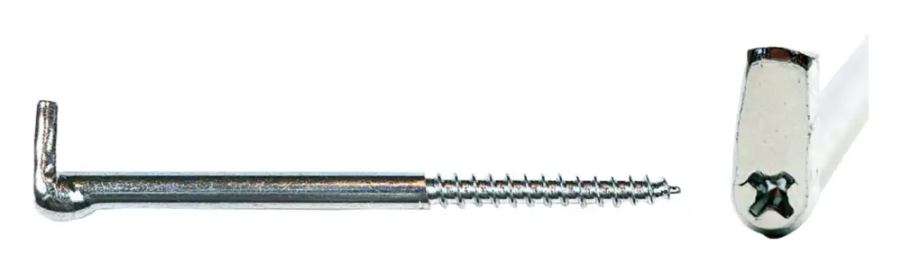 Neu Im Sortiment Hermann Lohmann Art. 9 Winkelschraubh. verzinkt 9 / 80 x 5,8 mm(Verpackungseinheit: 100Stück)