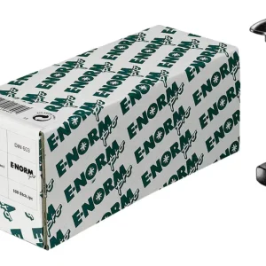 Top-Seller E-NORMpro Schlossschraube mit Mutter DIN 603 galvanisch verzinkt M12 x 50 mm(Verpackungseinheit: 50Stück)