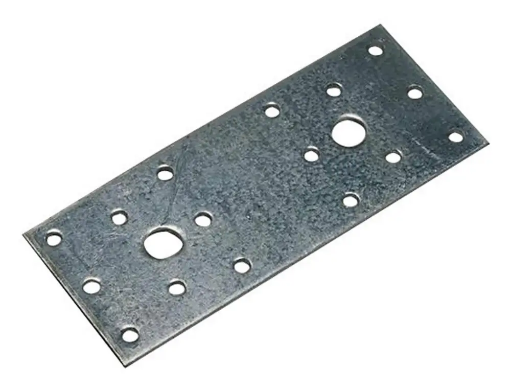 Solange Der Vorrat Reicht HGH Flachverbinder verzinkt 135 x 55 x 2 mm(Verpackungseinheit: 100Stück)