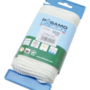 Schnäppchen Pösamo PA-Seil geflochten weiss 6 mm x 20m auf Lg-Haspel
