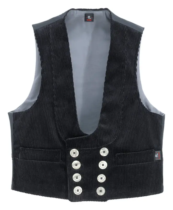 Jetzt Kaufen FHB Zunftweste Heiner Trenkercord Größe 54 schwarz