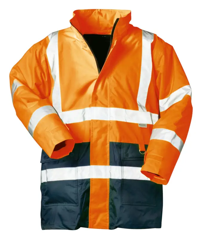 Safestyle Warnparka Größe XL orange / blau Kracherpreis