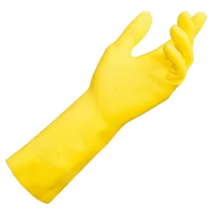 Abverkauf Mapa Handschuh Vital 124 Größe 9 gelb(Verpackungseinheit: 10Paar)