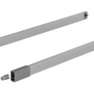 Bestpreis Hettich ArciTech Set Längsreling / 500 mm, silber, links und rechts