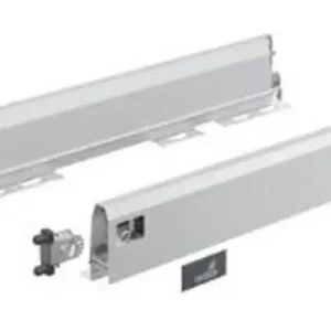 Hettich ArciTech Set Zarge, Zargenhöhe 94 mm x NL 350 mm, silber, links und rechts Letzte Chance