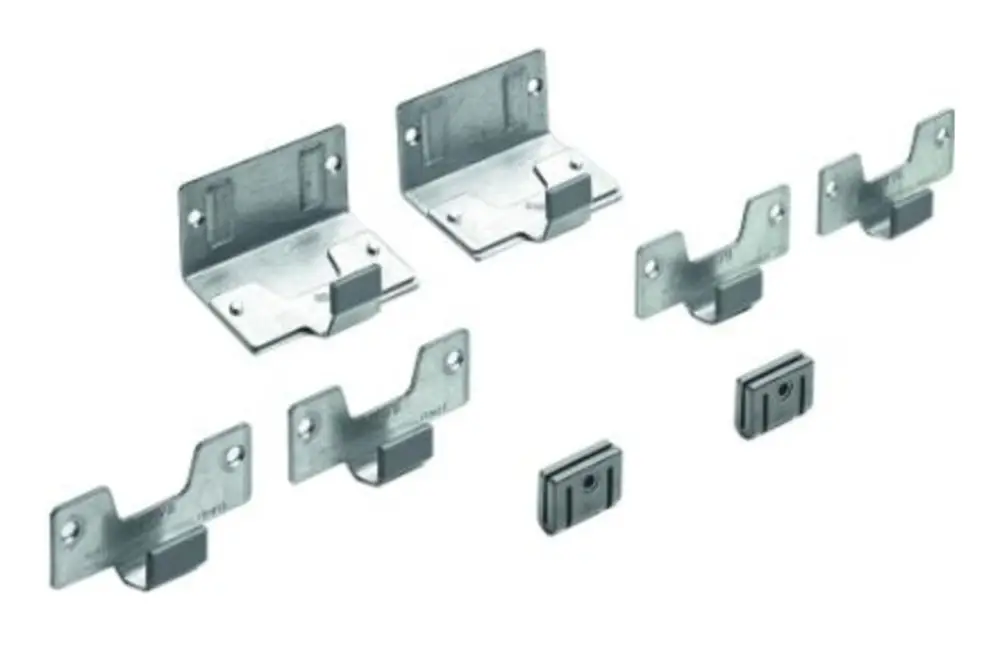Hettich TopLine Set Schiebetürsystem untere Türführung STB 15, Anzahl Türen: 3 Knallerangebot
