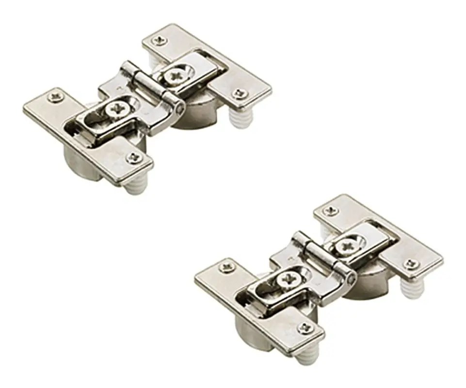 Jetzt Kaufen Hettich WingLine S Mittelscharnierset mit einstellbarem Fugenmaß und Drehpunkt, zum Aufschrauben (2 Stück)