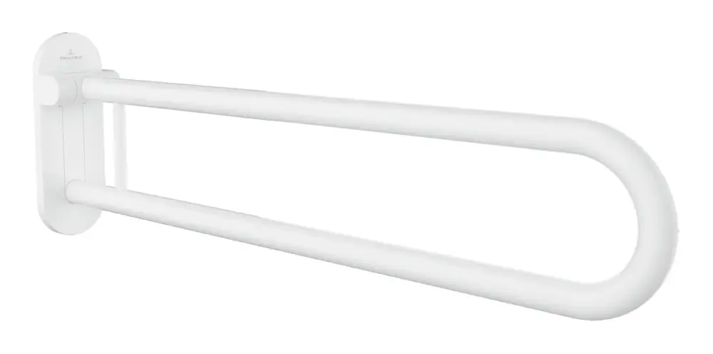 Zertifiziert Villeroy & Boch ViCare Klappgriff 280 x 850 x 100 mm - Weiß