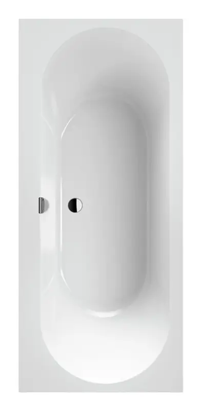 Villeroy & Boch Oberon 2.0 Rechteckbadewanne 1700 x 750 mm - Stone White Garantierte Lieferung