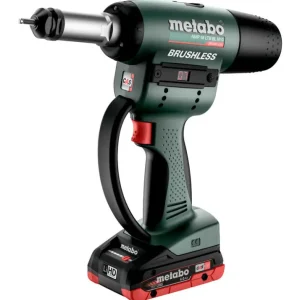 Finale Aktion Metabo NMP 18 LTX BL M10 Akku-Nietmutternpistole 2 x 4 Ah LiHD in MetaBox