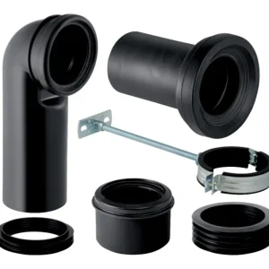 Abverkauf Geberit Monolith Anschlussset für Stand-WC Höhe 101 cm