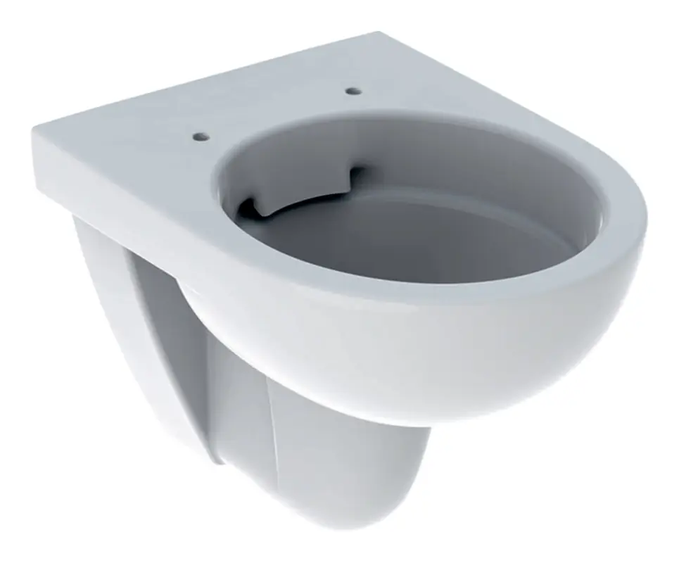 Geberit Renova Compact Tiefspül-WC Rimfree wandhängend 355 x 340 x 480 mm - Weiß Mega-Angebot