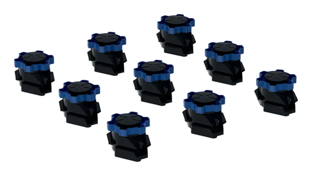 Geberit Duschwannenfüße, niedrig (Set à 9 Stück) Super-Preis