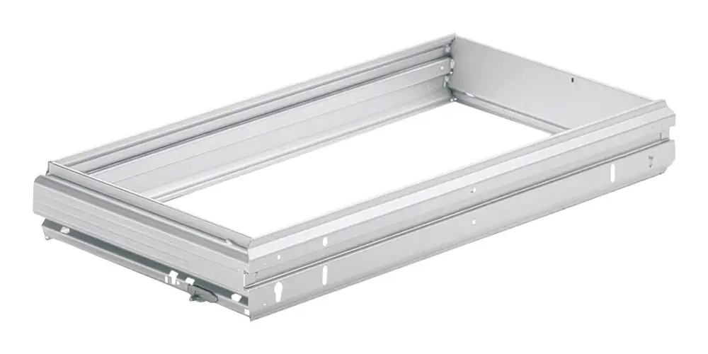 Hettich Hängeregistraturrahmen, 900721 4, Stahl aluopt. Top-Seller