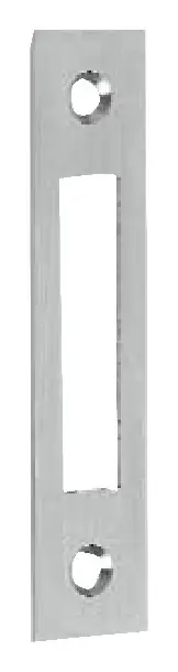 Zertifiziert BKS Türrahmen-Flachschließblech S412, DL-R 24 x 90ktg. Edelstahl geb