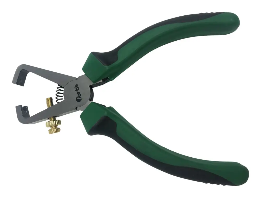 Sale Fortis Abisolierzange poliert 160 mm mit Mehrkomponenten-Griff