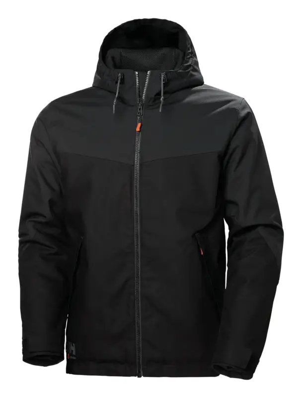 Schnäppchen Helly Hansen Winterjacke Oxford, Größe M, schwarz