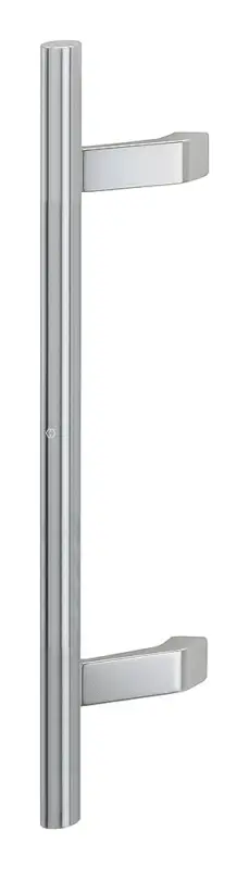 Rabatt Hoppe Edelstahl-Bügelgriff E5014, Stangenform 600 mm - matt/silberfarben matt
