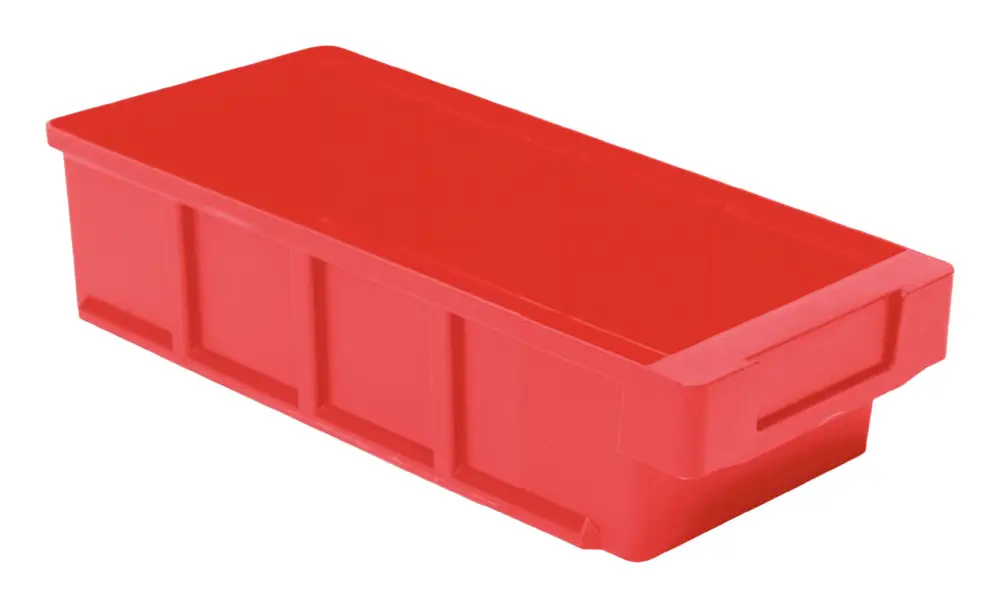 Zertifiziert LA KA PE Kleinteilebox VKB 300 x 152 x 83 mm rot(Verpackungseinheit: 10Stück)