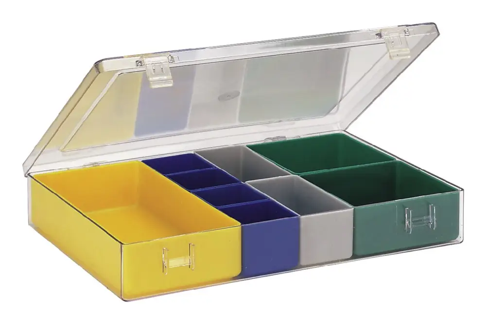 LA KA PE Sortimentkasten mit Deckel 307 x 225 x 50 mm Typ 4.09 Top-Seller