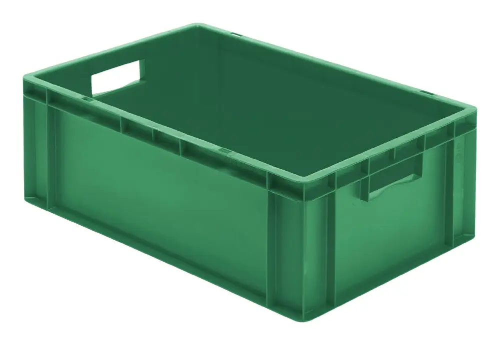 LA KA PE Stapeltransportkasten 600 x 400 x 210 mm grün(Verpackungseinheit: 2Stück) Markenprodukt