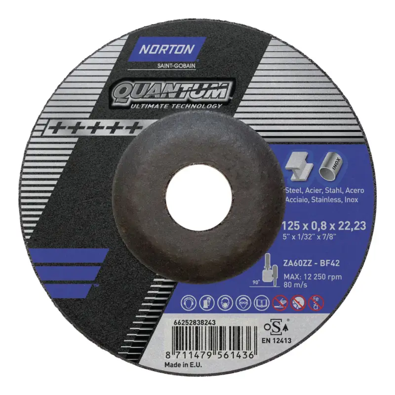 Norton Trennscheibe Quantum gerade 125 x 1,3 Expressversand