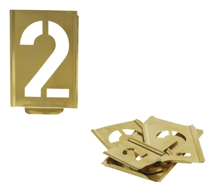 Kukko Signierschablone 0-9 Schrifthöhe 100 mm Mega-Angebot