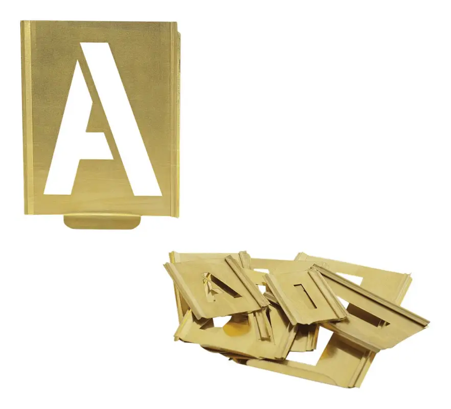Kukko Signierschablone A-Z Schrifthöhe 100 mm Sale