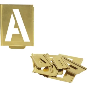 Bestseller Kukko Signierschablone A-Z Schrifthöhe 50 mm