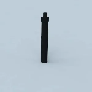 Bertrams Dachaufsatz Polyline LAS DN 80/125, schwarz, 400 mm über Dach Neuheit