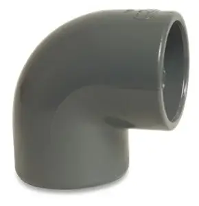 Bevo PVC-U Winkel 90° 40 mm Klebemuffe 16 bar Größe Versand Am Gleichen Tag