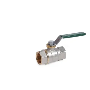 Angebot Giacomini Kugelhahn R250W 1", Messing verchromt, Schwermod., Hebel grün
