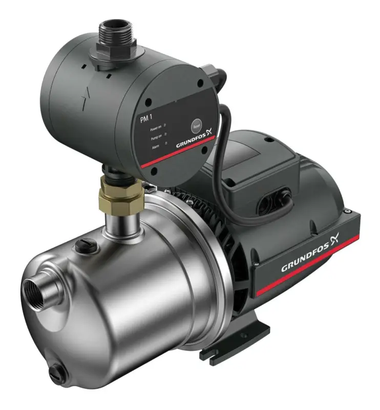 Kracherpreis Grundfos Gartenpumpe JP 4-54 PM1 ES, 230 V, 1,5 m Kabel, Schutzkontakt-Stecker