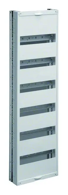 Sonderaktion Hager Verteilerfeld 6 x 12TE 250 x 900 x 45 mm mit Ausschnitt mit N-PE-Klemmen