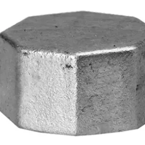 Hermann Schmidt Kappe 300 DN 15, 1/2", kantig, verzinkt Neue Kollektion